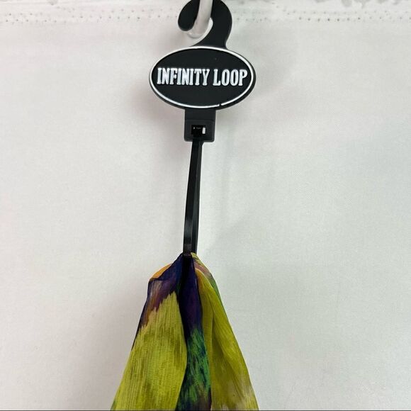 Nine West Purple and Royal blue infinity scarf Brand New! - Picture 2 of 10